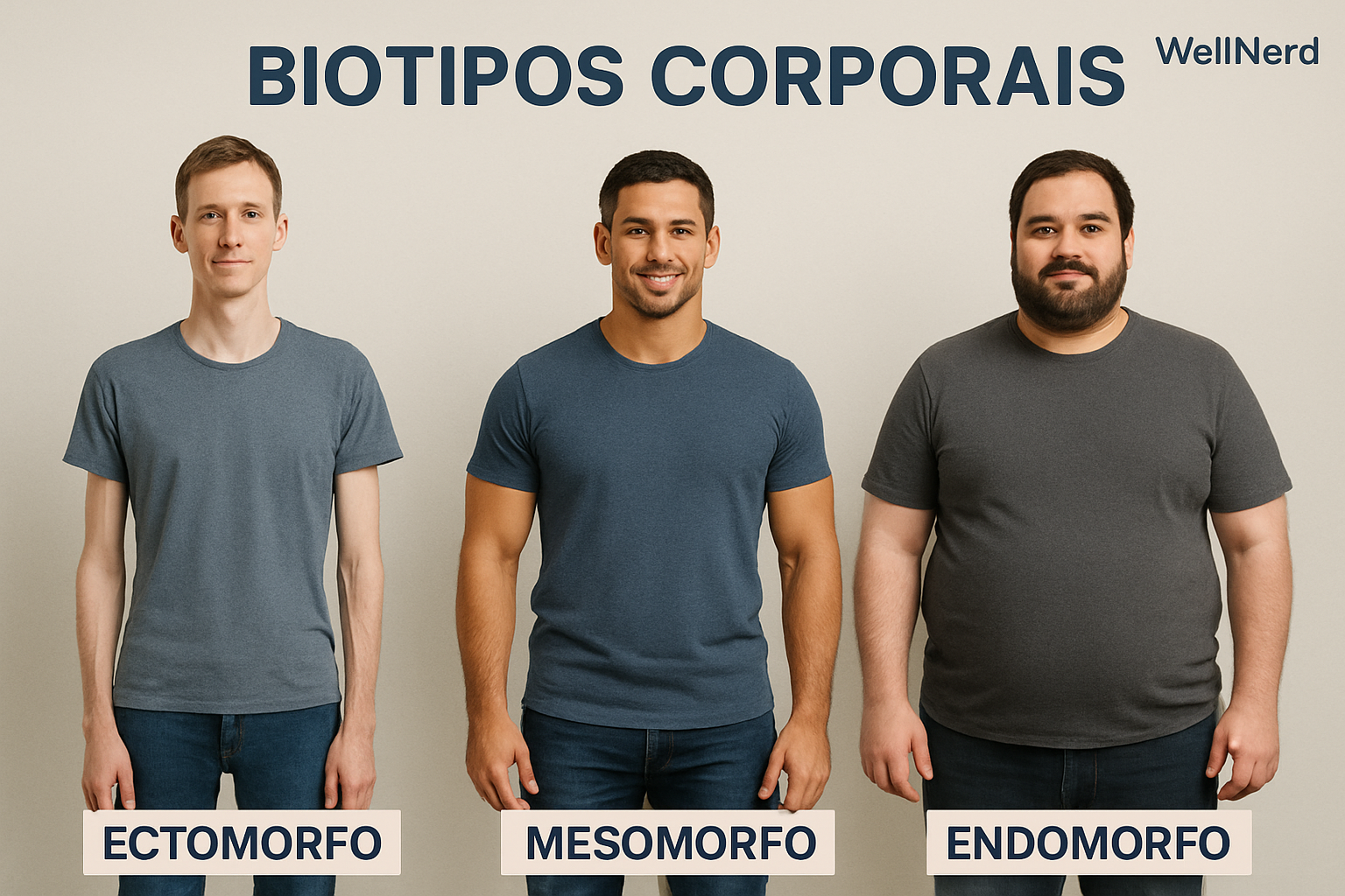 Calculadora de Biotipo Corporal – Ectomorfo, Mesomorfo ou Endomorfo
