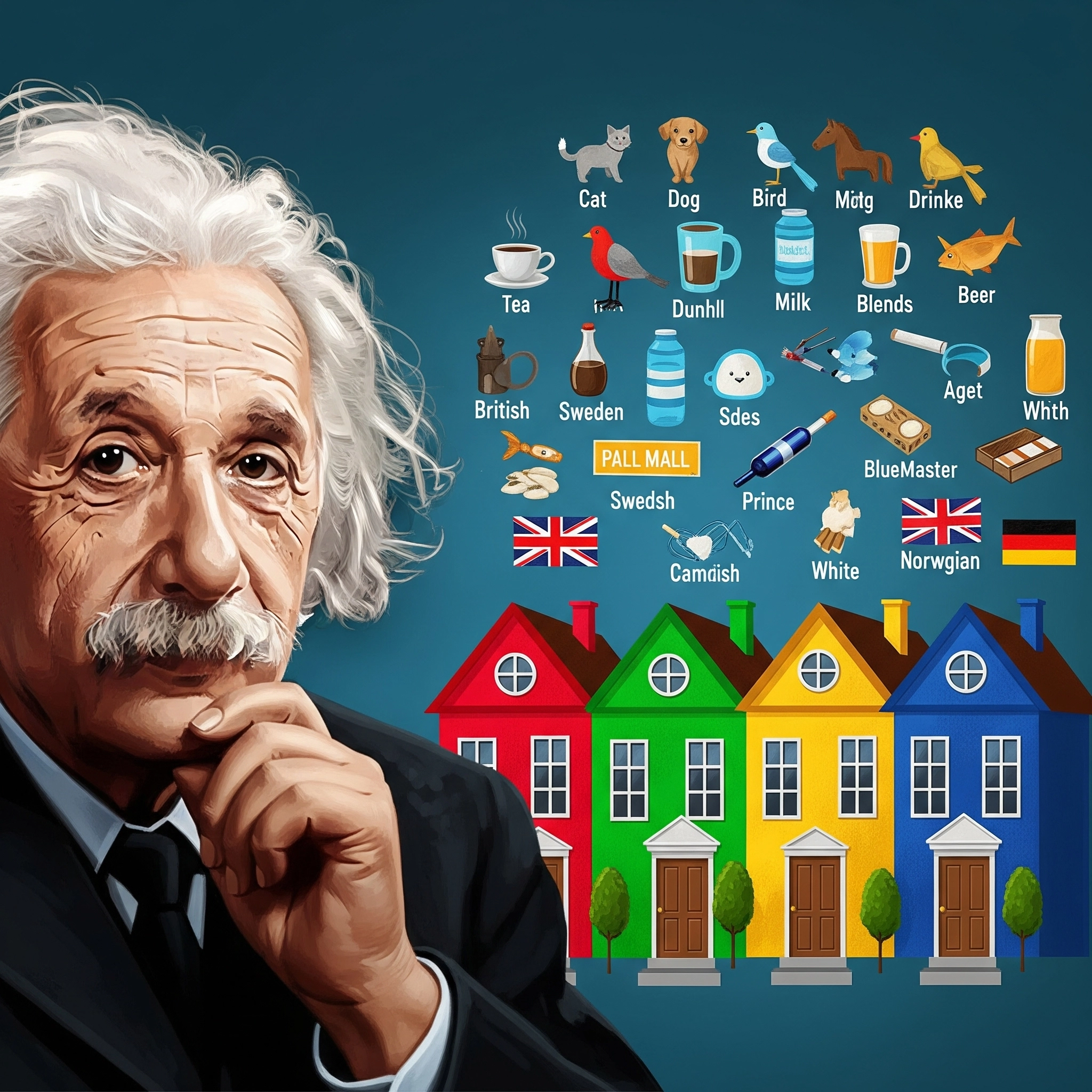 Teste do Einstein: Exercite Seu Raciocínio Lógico